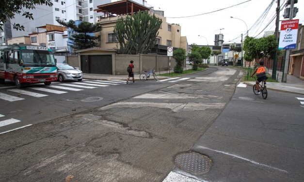Obras de mantenimiento en la avenida Mello Franco iniciaron para Beneficio de los vecinos de Jesús María