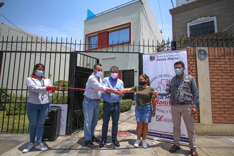 Programa “Jesús María Bonita” recupera la belleza de quinta ubicada en la avenida Mello Franco